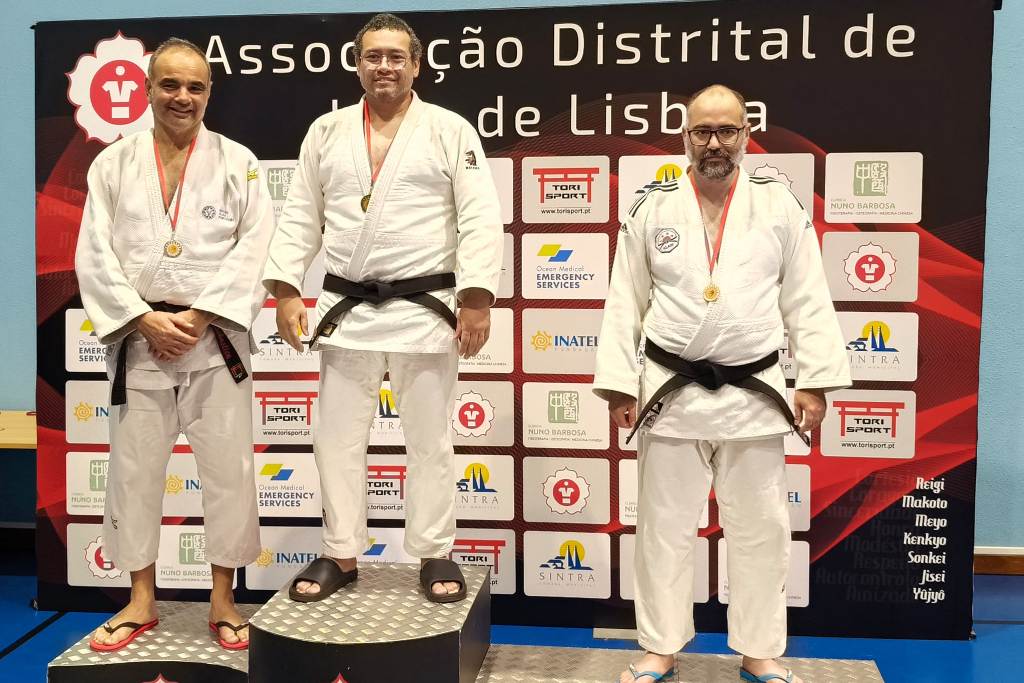 Judo Clube da Póvoa no Pódio do Open Nacional de Veteranos