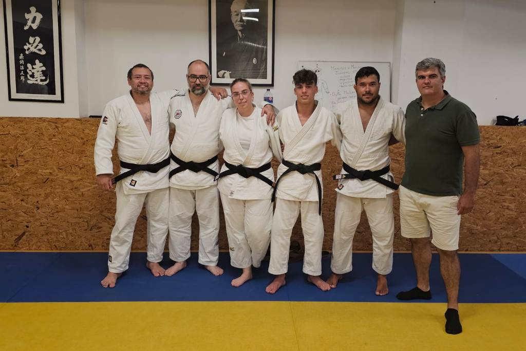 Graduações de Cintos Negros no Judo Clube da Póvoa
