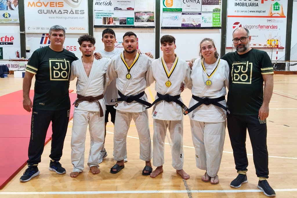 Judo da Póvoa de Ouro, Prata e Bronze em Valença