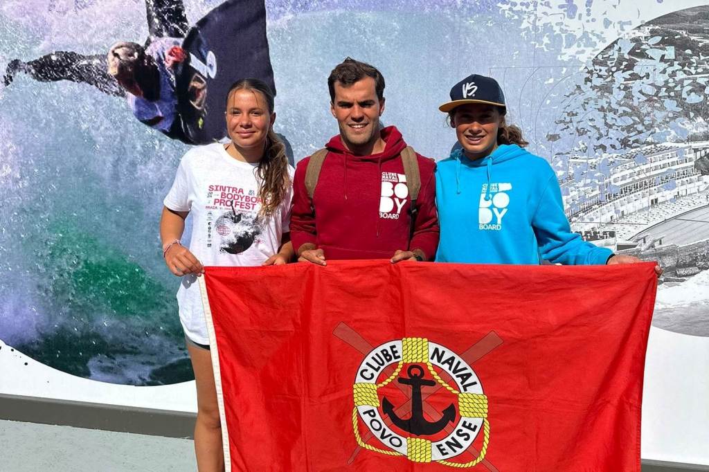 Bodyboard do Naval em Destaque na Praia Grande em Sintra