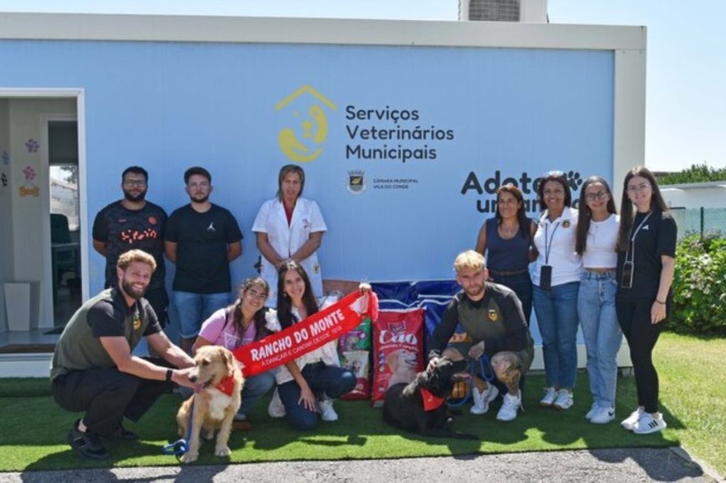 Rio Ave e Rancho do Monte visitam Serviços Veterinários Municipais