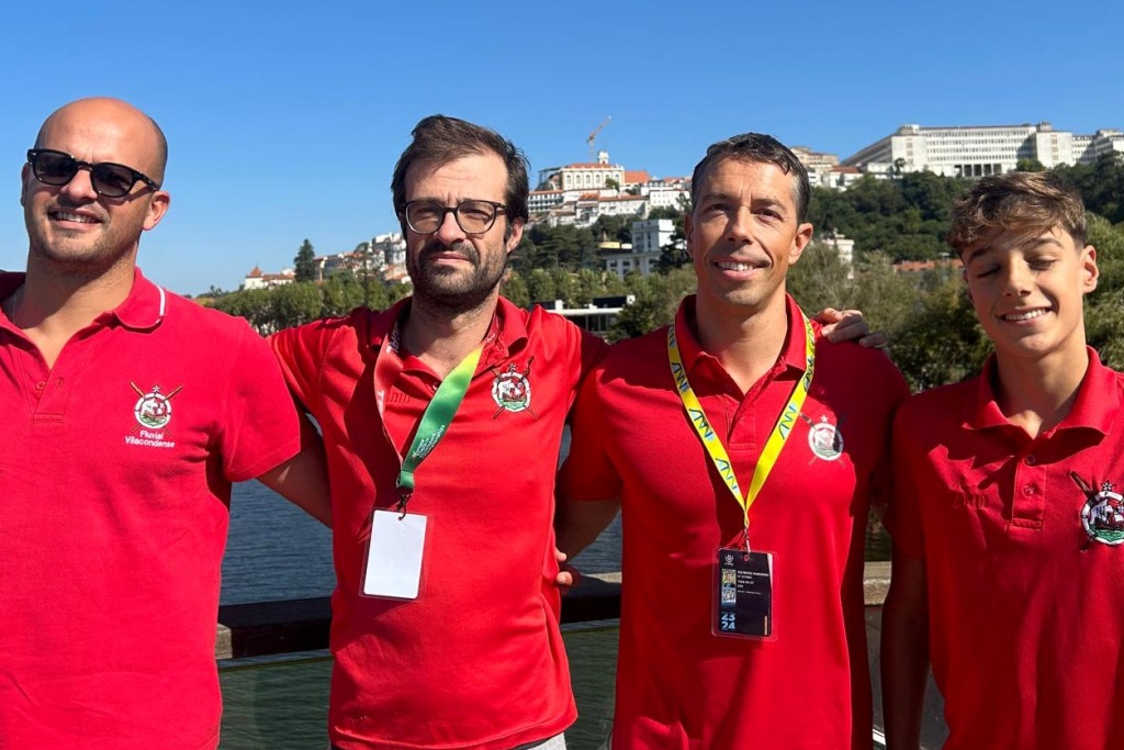 Fluvial Vilacondense no Pódio do Torneio Águas Abertas do Mondego