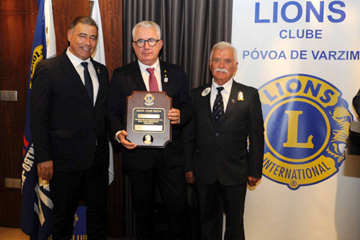 Aires Pereira Homenageado pelo Lions Clube da Póvoa de Varzim