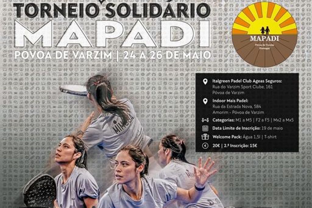 Padel Solidário a Favor do MAPADI Rendeu 15 mil Euros