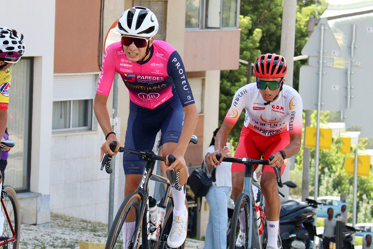 Martim Campos e Ivo Ribeiro na Volta a Portugal de Cadetes