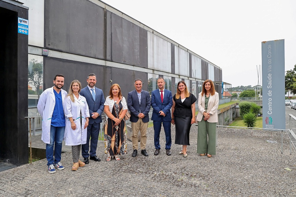 Director Executivo do Serviço Nacional de Saúde Visita Unidade Local