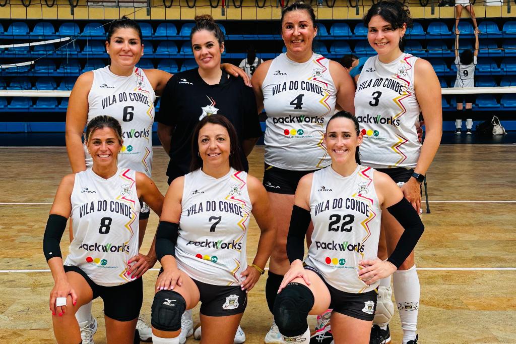 Veteranas do Voleibol do Ginásio Vilacondense em Destaque