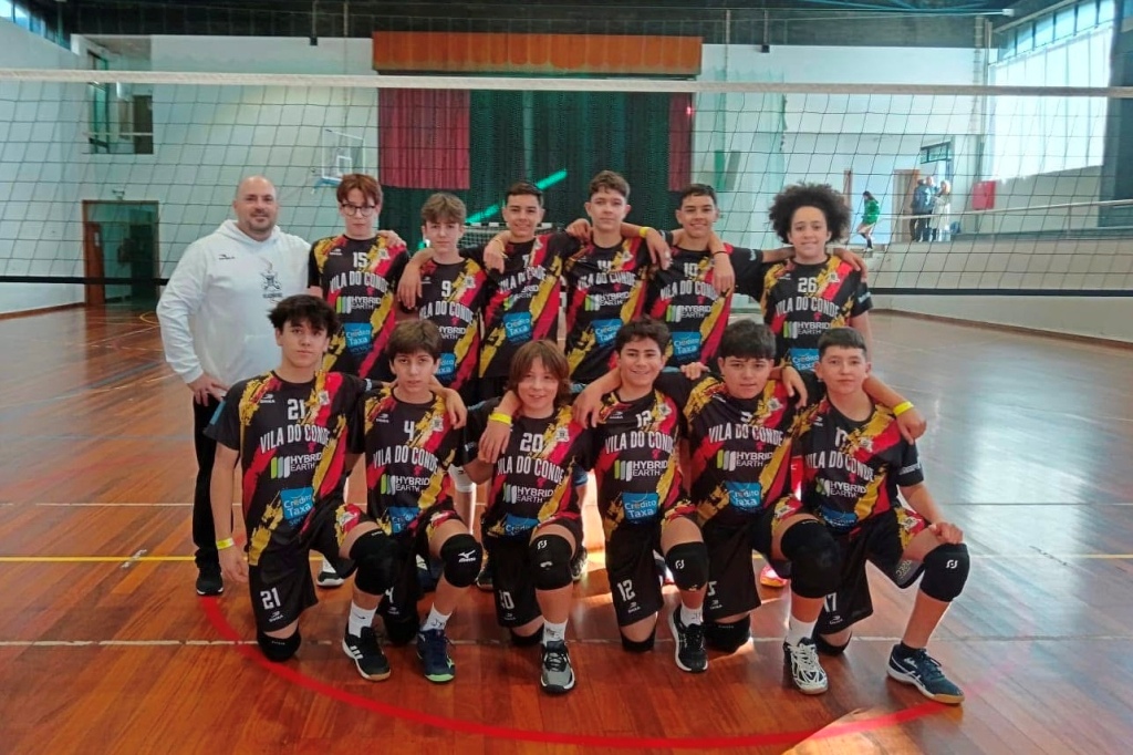 Iniciados do Ginásio no Torneio Viana Cup 2024