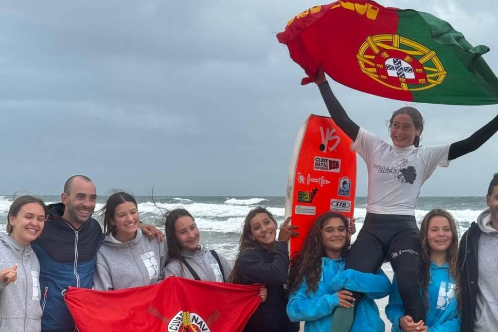 Título Europeu de bodyboard Júnior para Luana Dourado