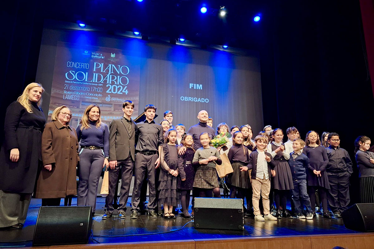 Concerto “Piano Solidário” pela Escola de Música da Póvoa