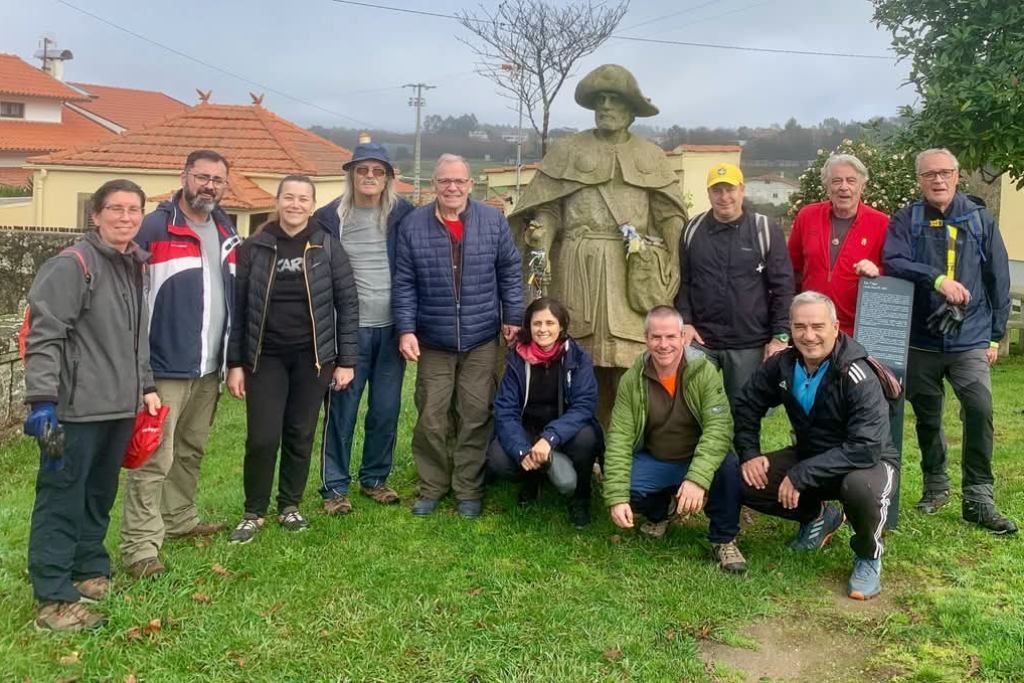 Limpeza e marcação do Caminho Português da Costa