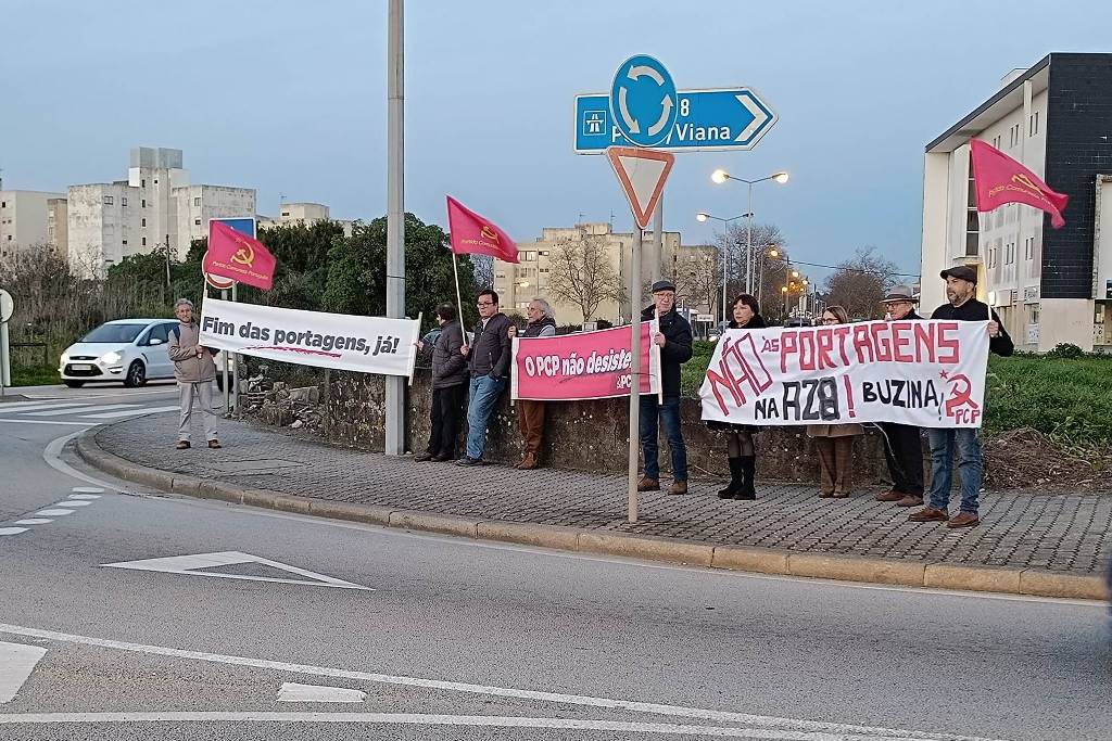 PCP em Luta Pelo fim das Portagens na SCUT