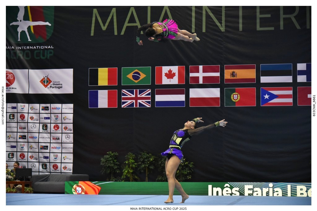 Beatriz Carneiro e Inês Faria de Bronze na Taça do Mundo